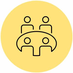 Konzeptferfahren Besprechung im Arbeitskreis